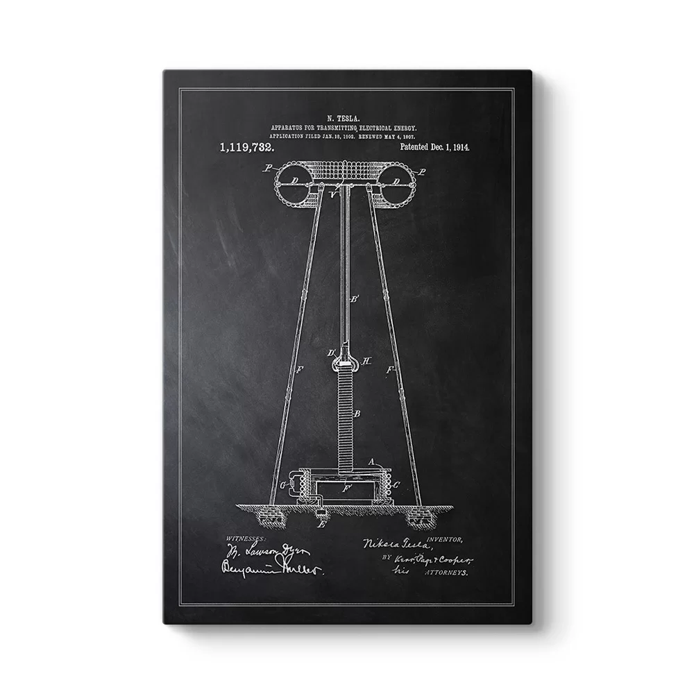 Nikola Tesla Patent Tablosu - Model 2
